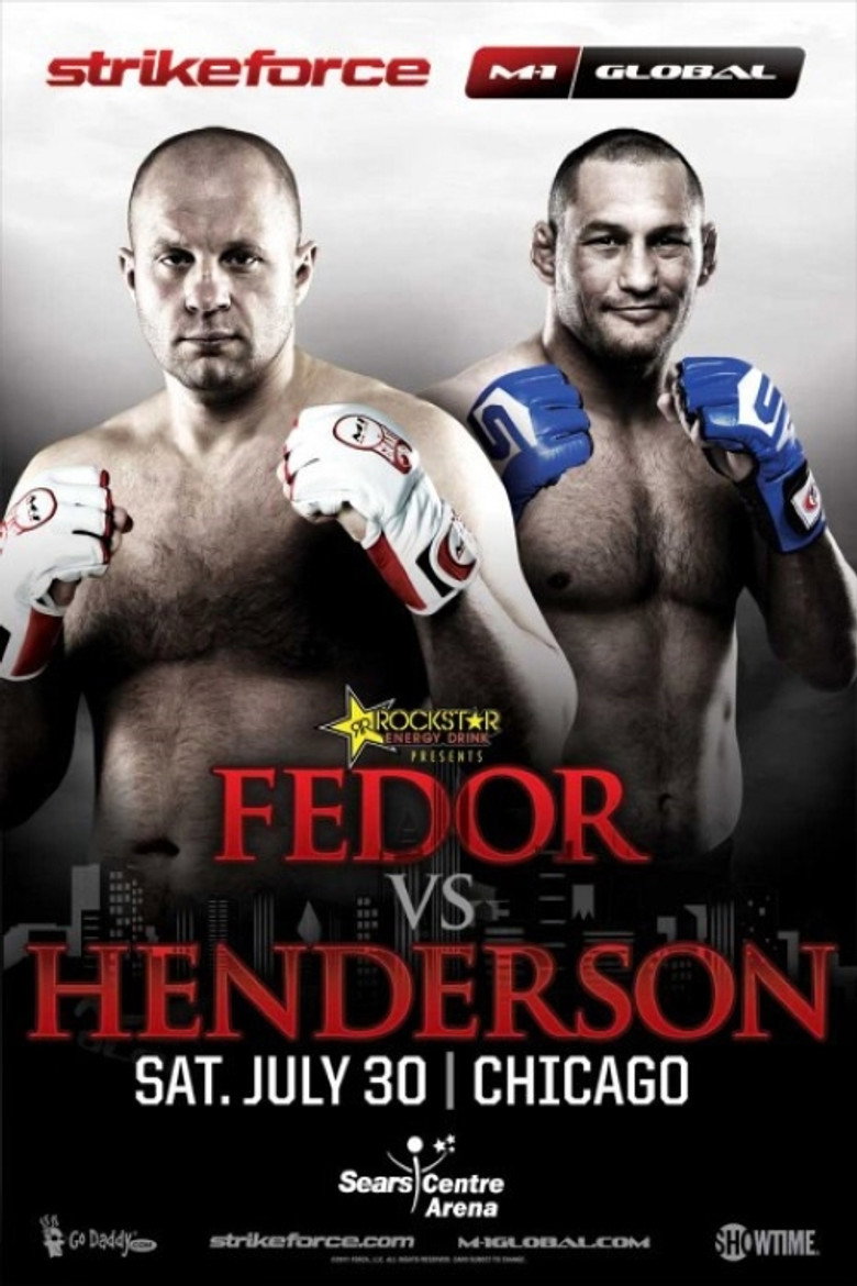 Strikeforce: Fedor vs. Henderson poster background