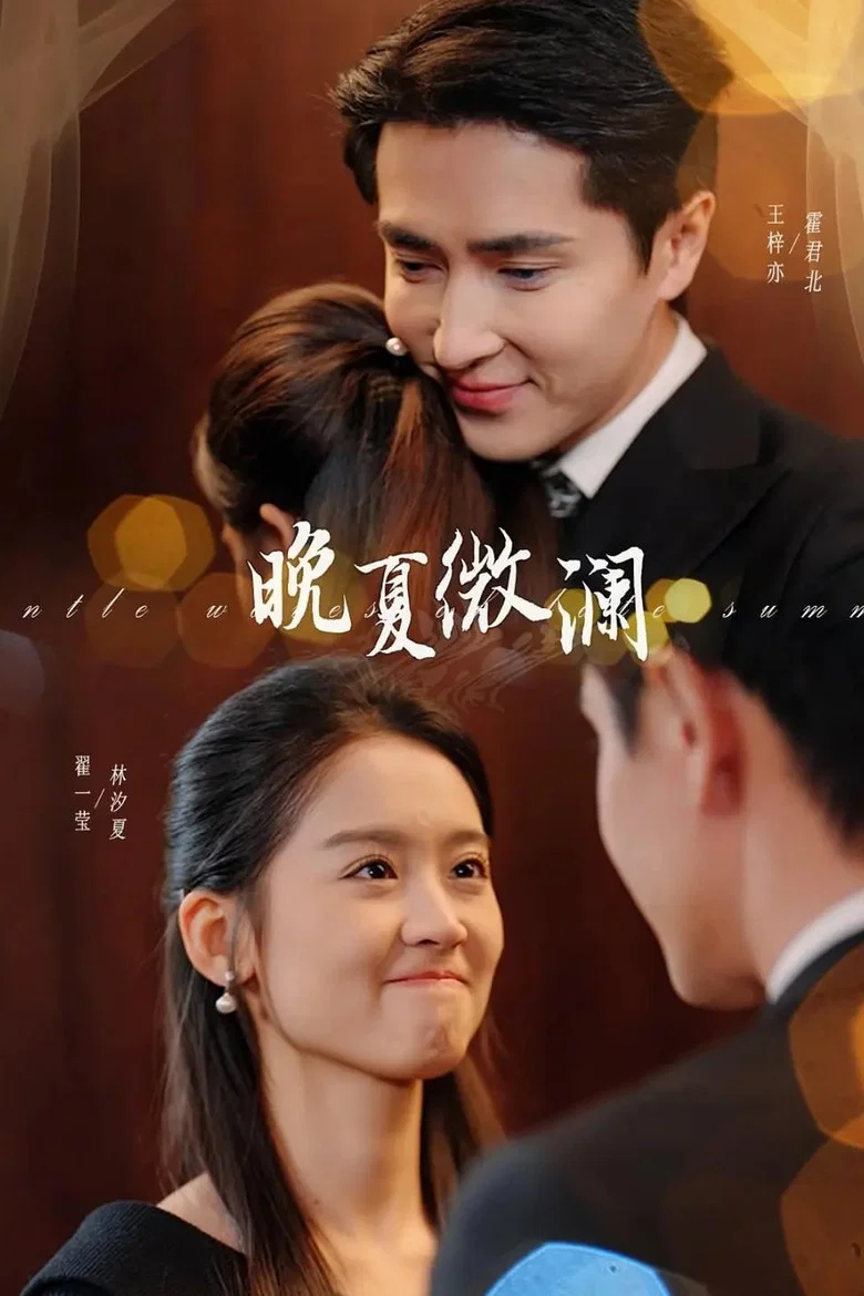 晚夏微澜 poster background