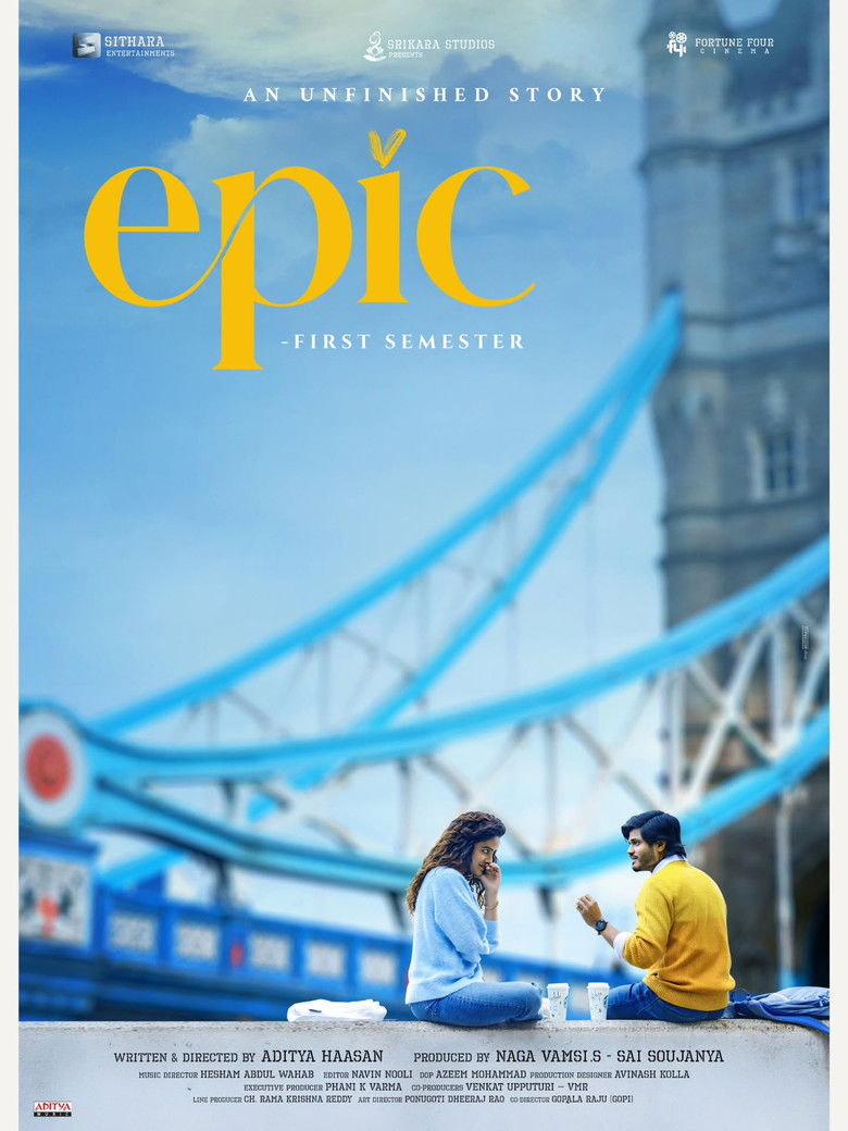 Epic - First Semester poster background