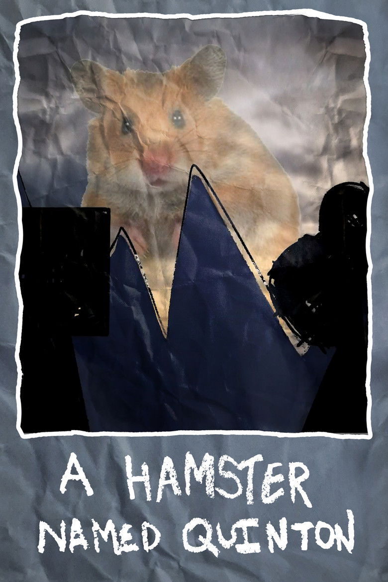 A hamster named Quinton poster background