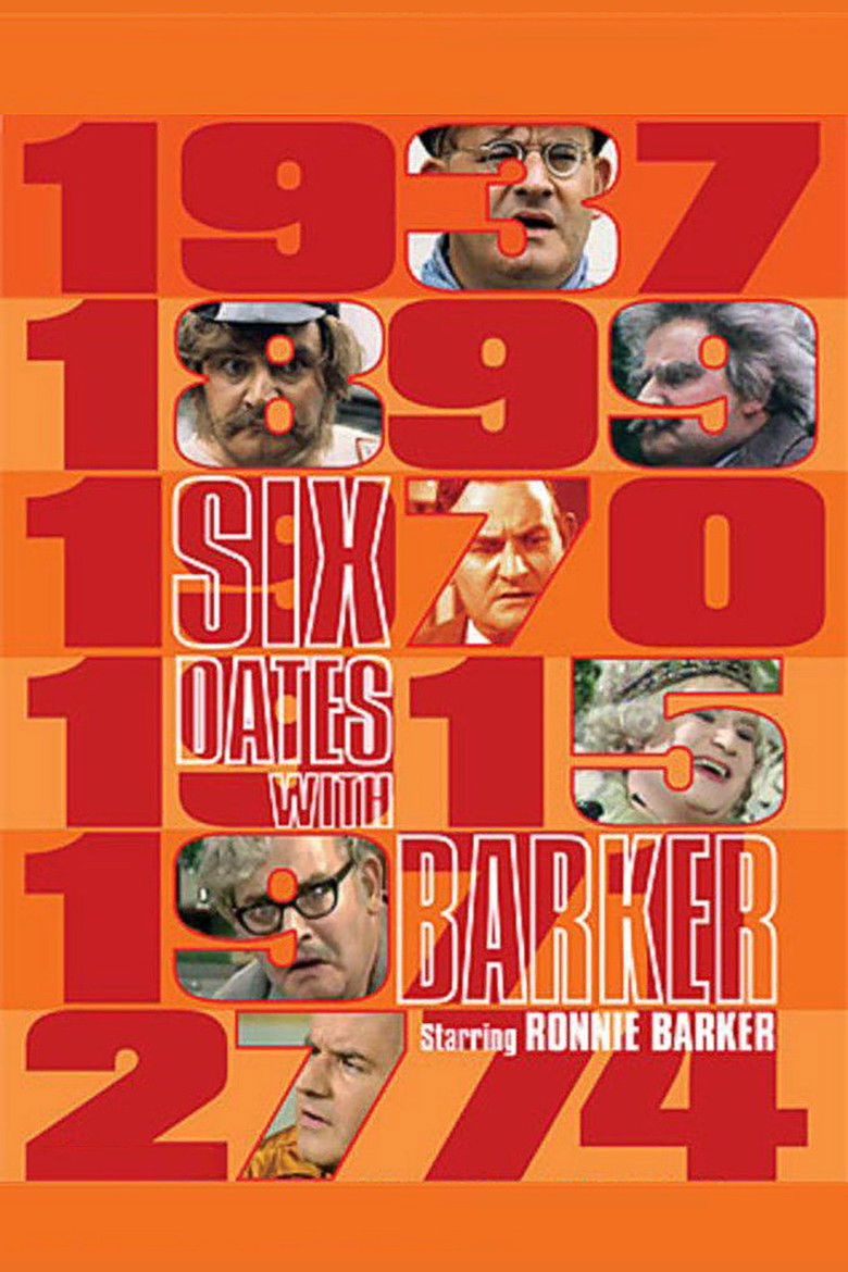 Six Dates with Barker poster background