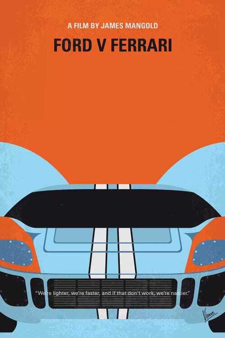 Ford v Ferrari: Bringing the Rivalry to Life poster background