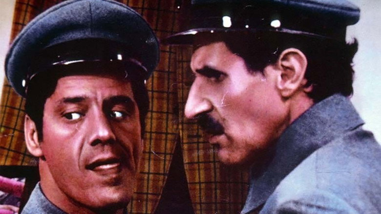 Franco and Ciccio performing their signature comedic slapstick routine