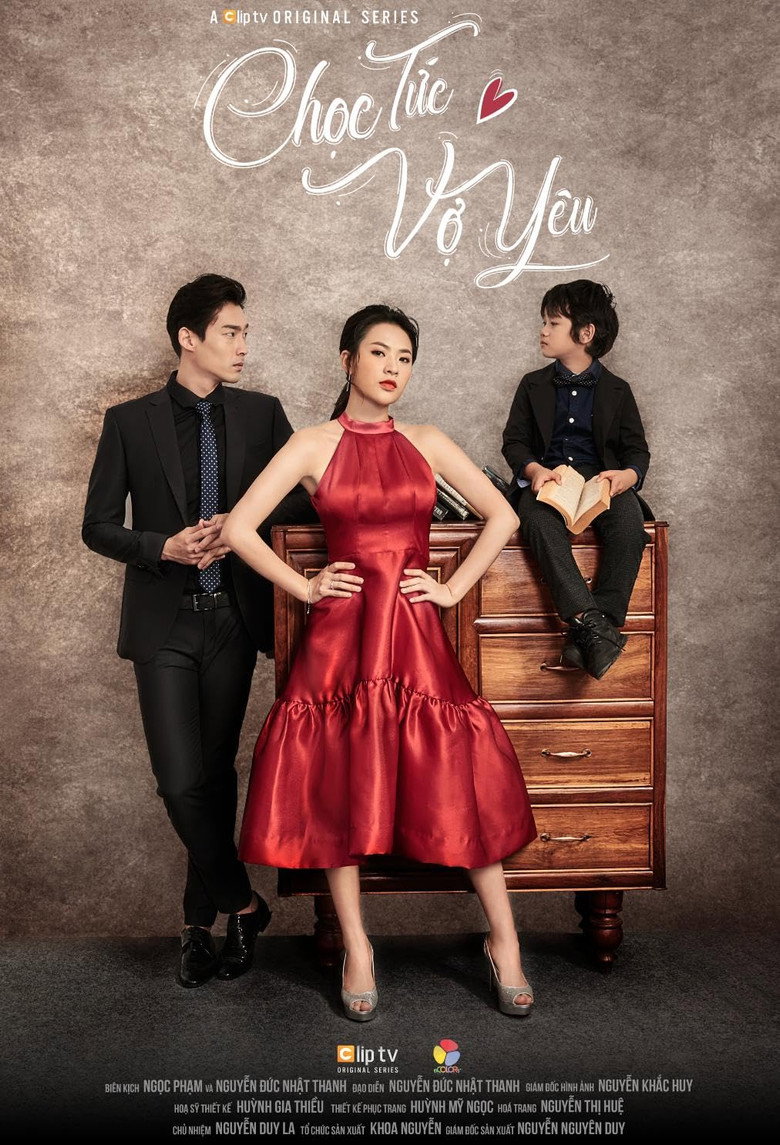 Chọc Tức Vợ Yêu poster background