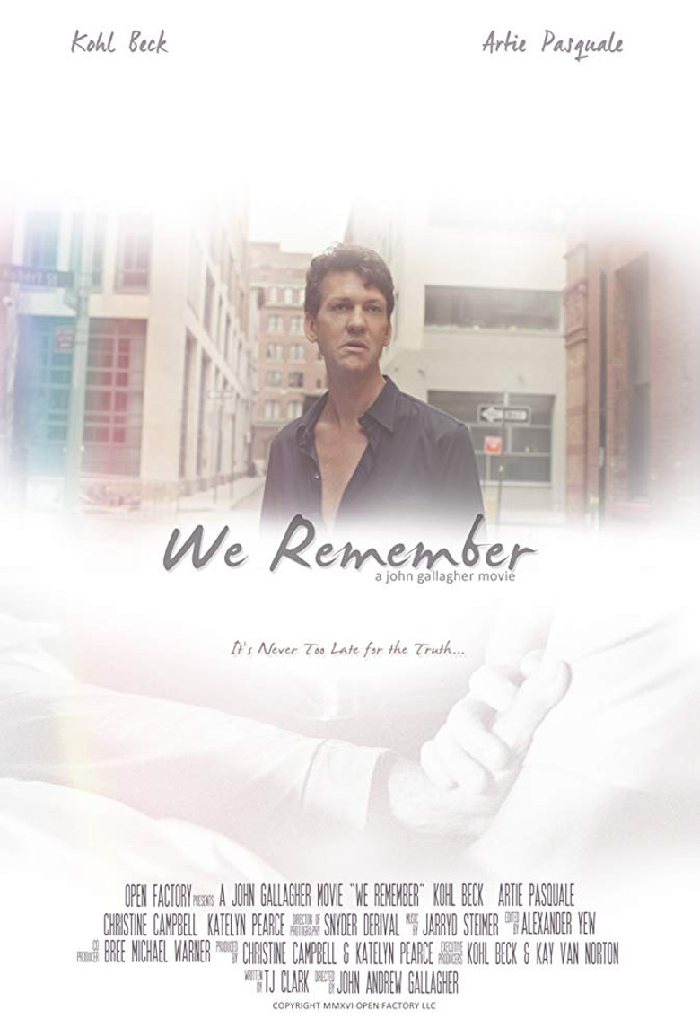 We Remember poster background