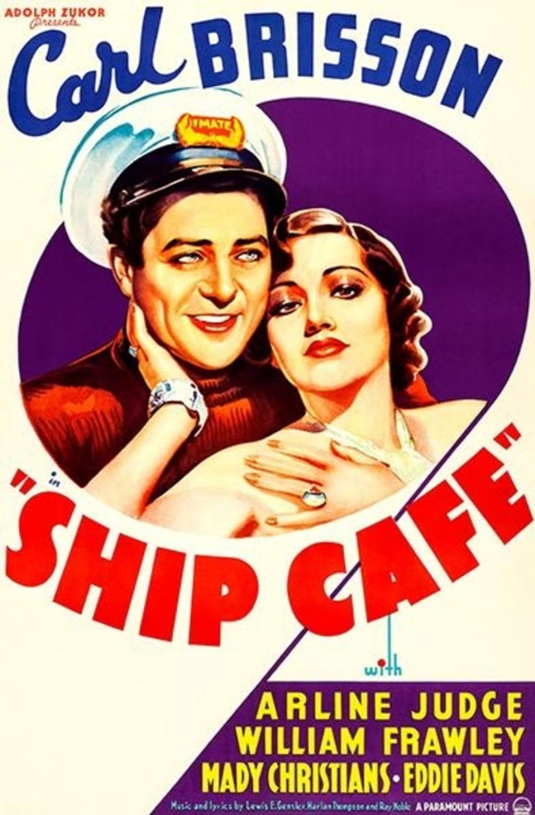 Ship Cafe poster background