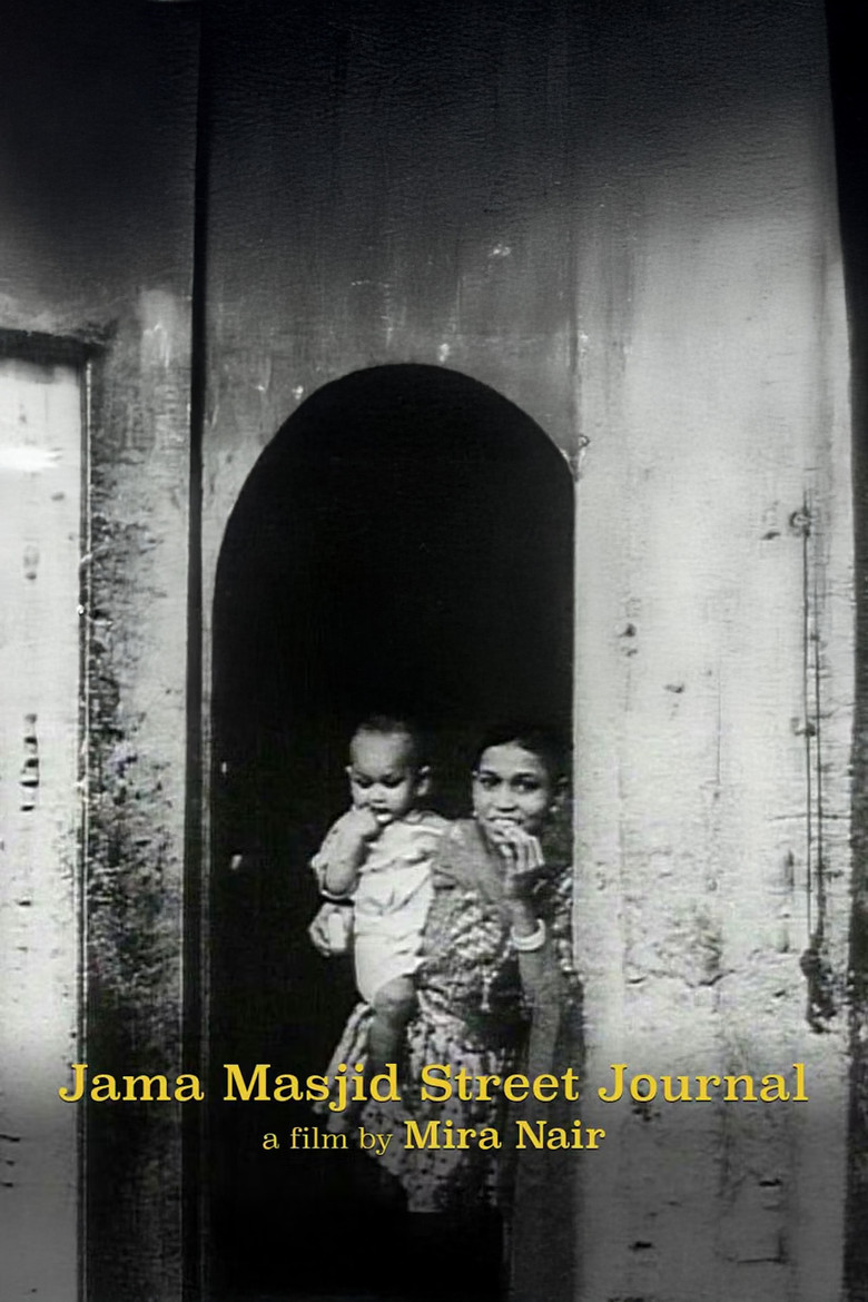 Jama Masjid Street Journal poster background