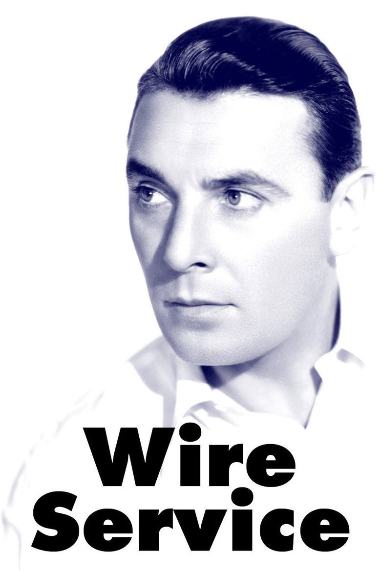 Wire Service poster background