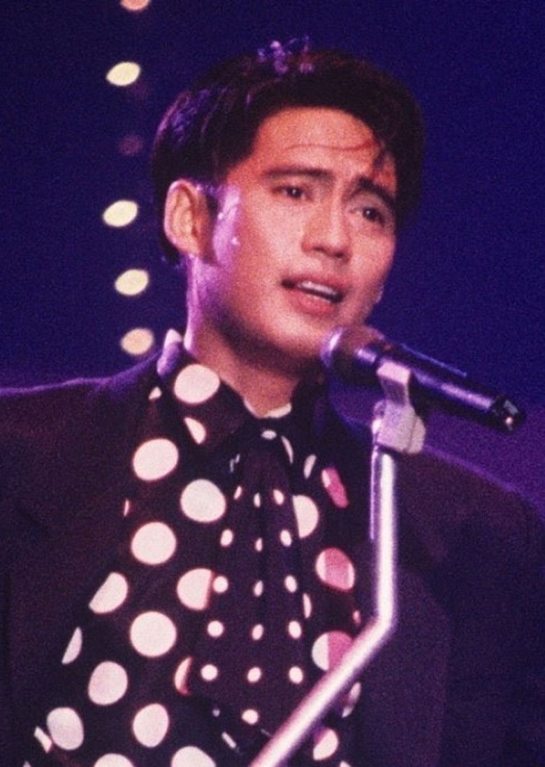 Bird Thongchai Concert #3/1990 Boomerang Man poster background