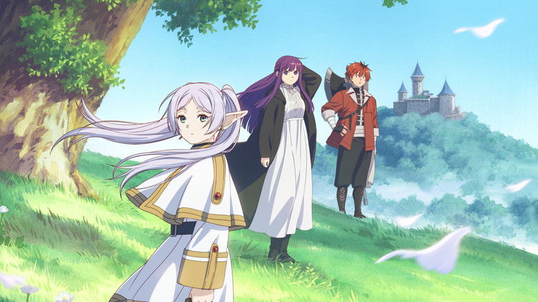 The sweeping vistas of Frieren's world