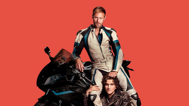 A neon-lit pub scene