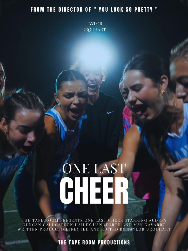 One Last Cheer poster background