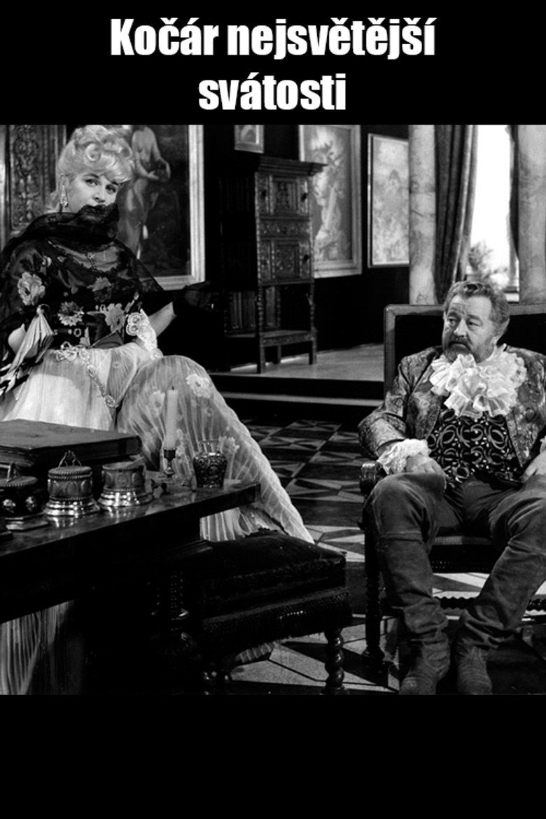 Kočár nejsvětější svátosti poster background