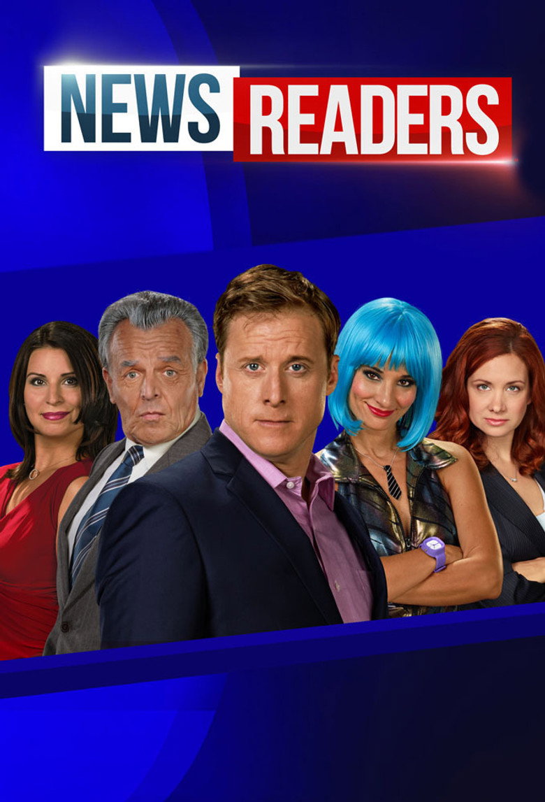 Newsreaders poster background