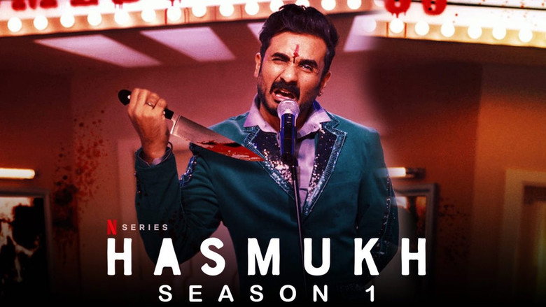 Hasmukh standing in a dimly lit alley, his face half in shadow, the weight of his next performance pressing down on him