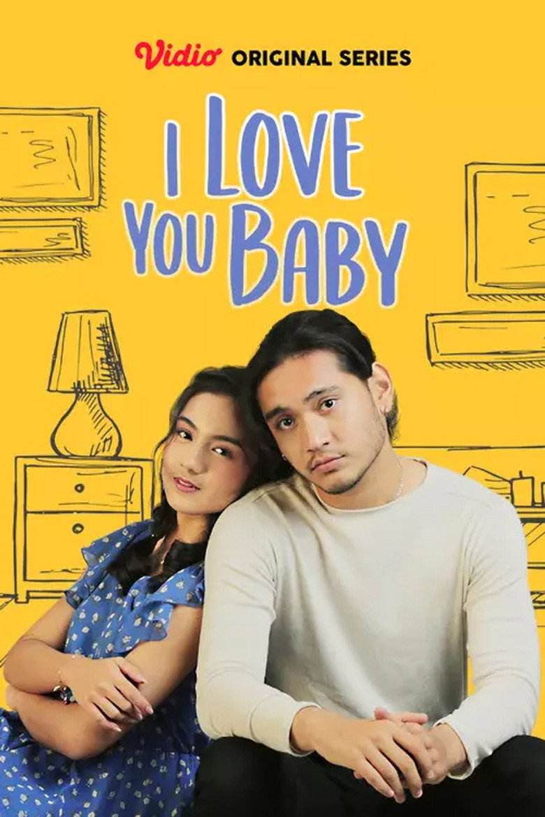 I Love You Baby poster background