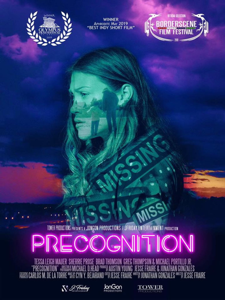 Precognition poster background