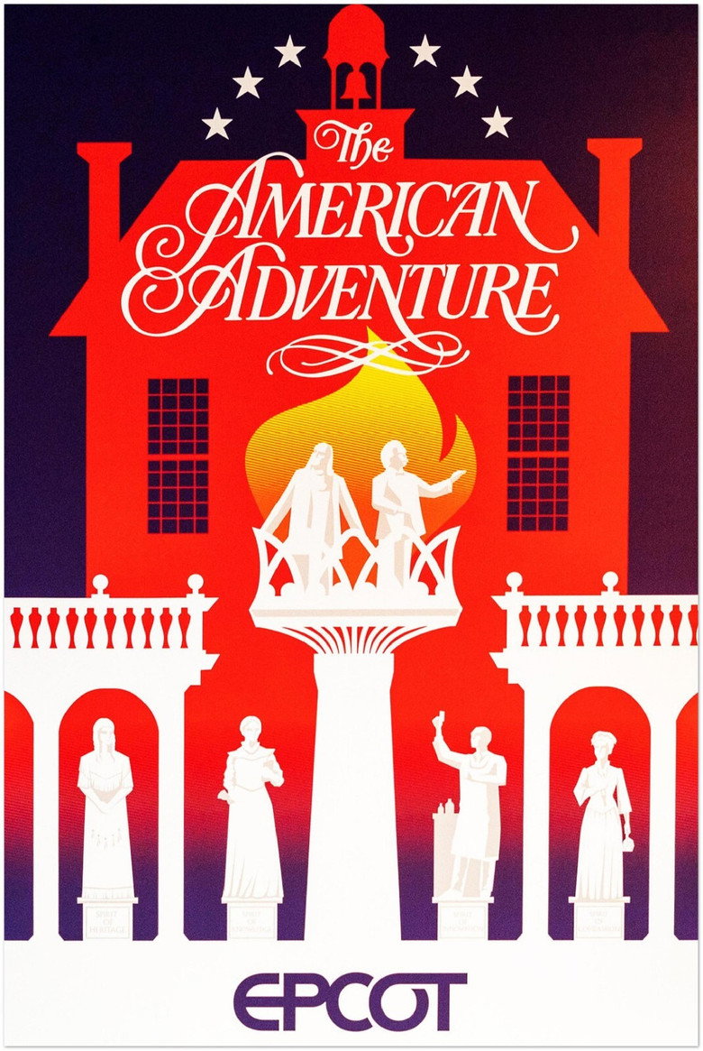 The American Adventure poster background