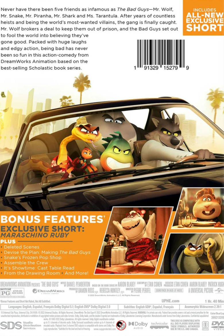 Devise the Plan: Making 'The Bad Guys' poster background