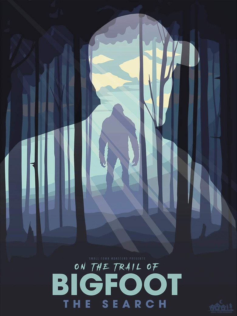 On the Trail of... Bigfoot poster background