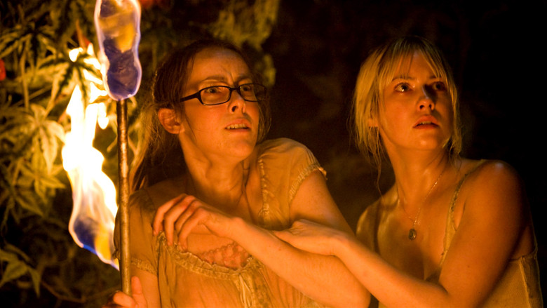 The remote, sun-drenched Mayan temple at the heart of the film