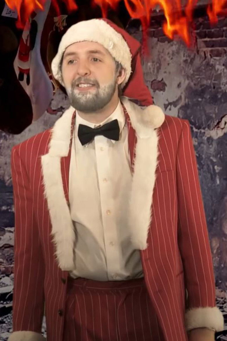 Secret Santa poster background