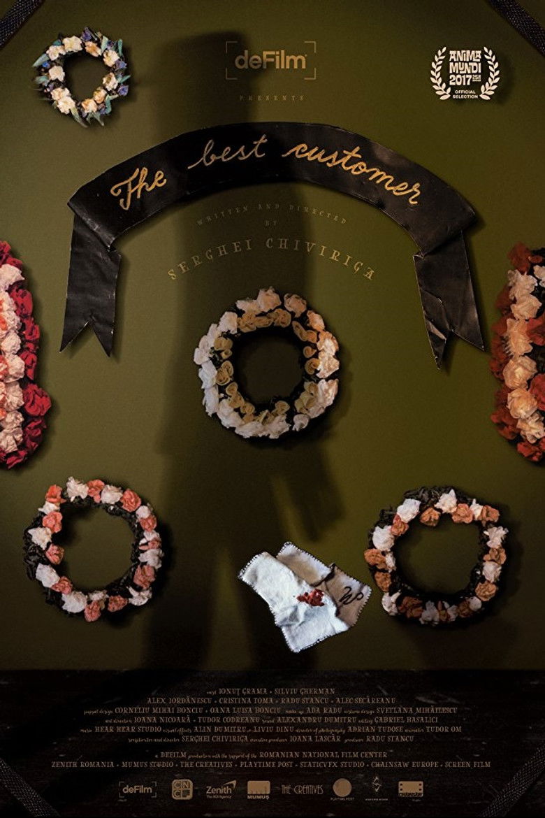 The Best Customer poster background