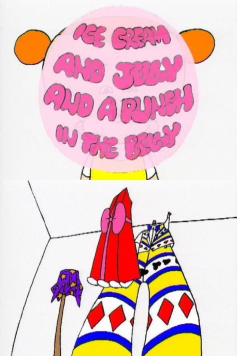 Ice Cream and Jelly and a Punch in the Belly poster background