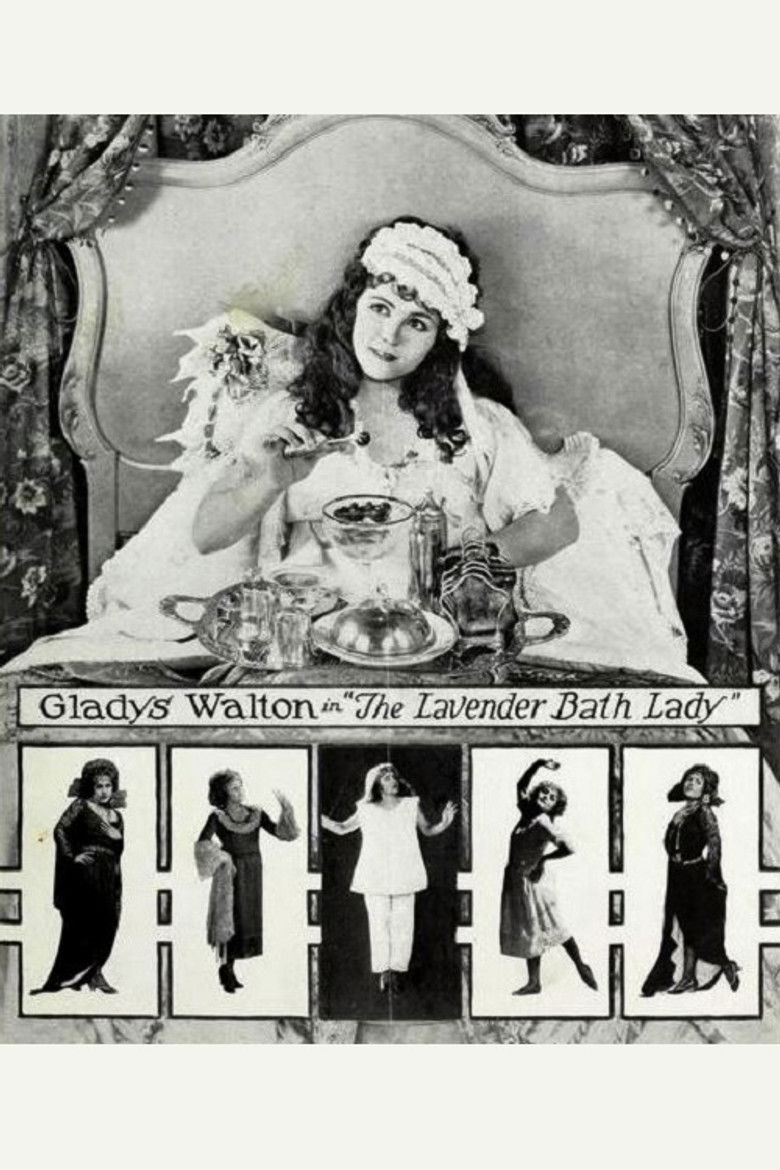 The Lavender Bath Lady poster background