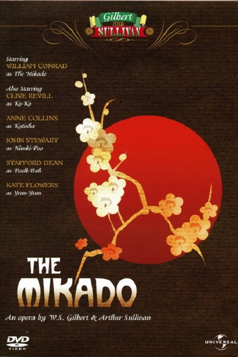 The Mikado poster background