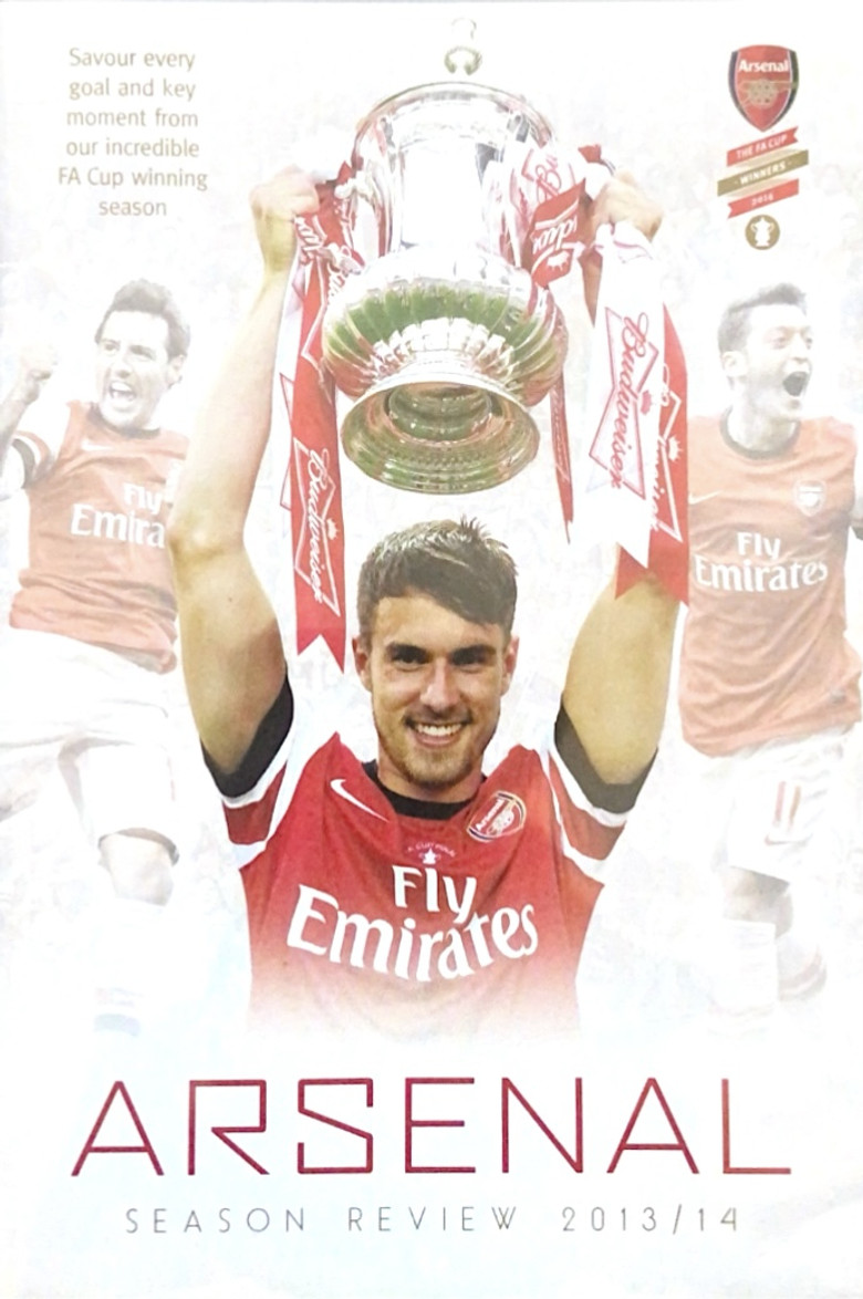 Arsenal: Season Review 2013/14 poster background