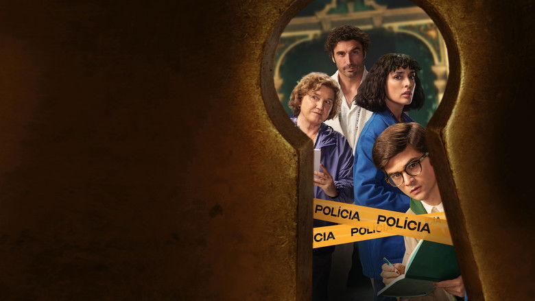 The tour group gathered in the Lisbon city square