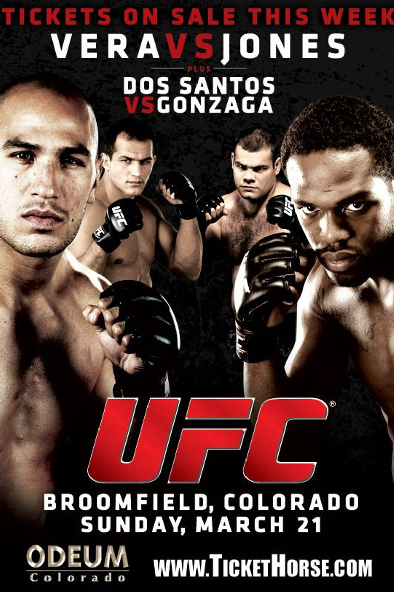 UFC on Versus 1: Vera vs. Jones poster background