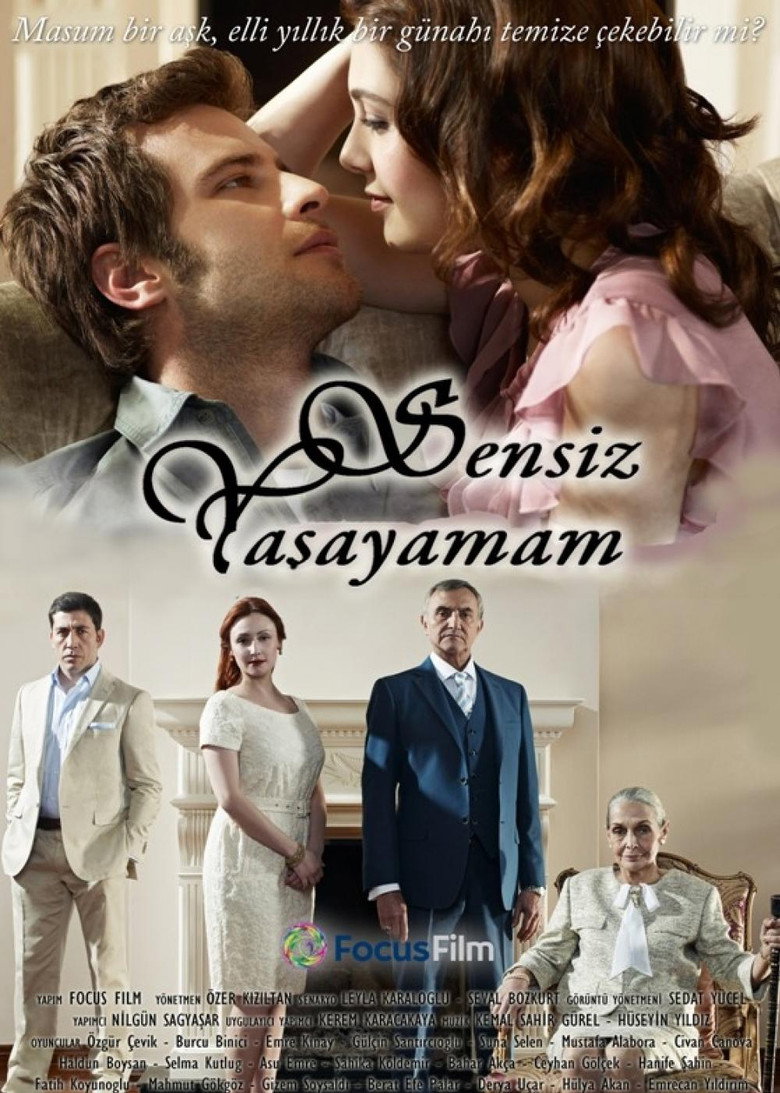 Sensiz Yaşayamam poster background