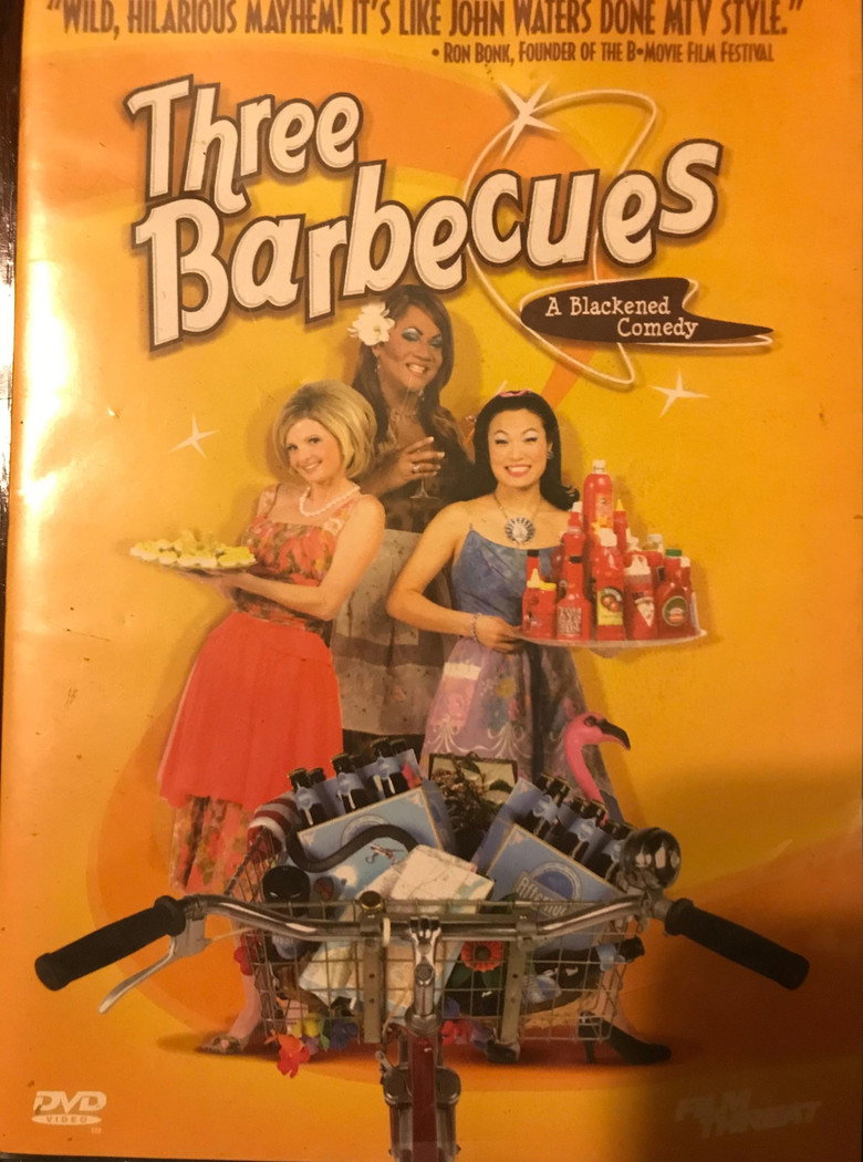 Three Barbecues: A Blackened Comedy poster background