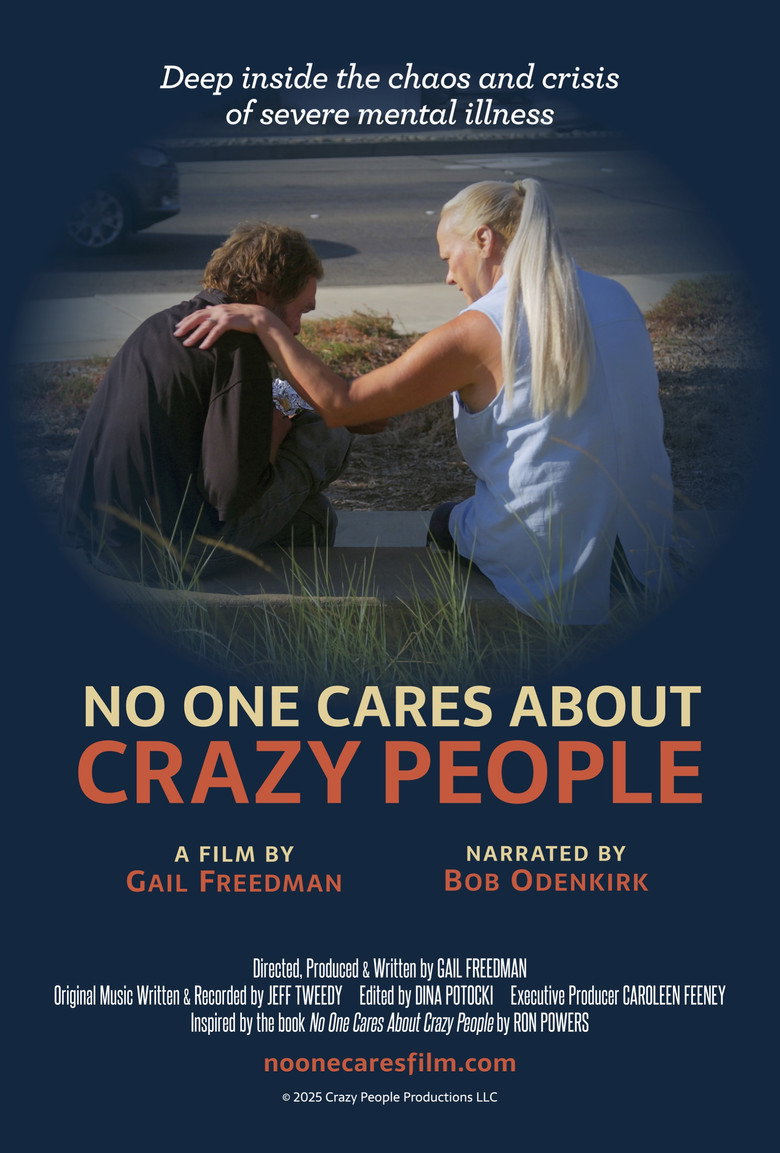 No One Cares About Crazy People poster background
