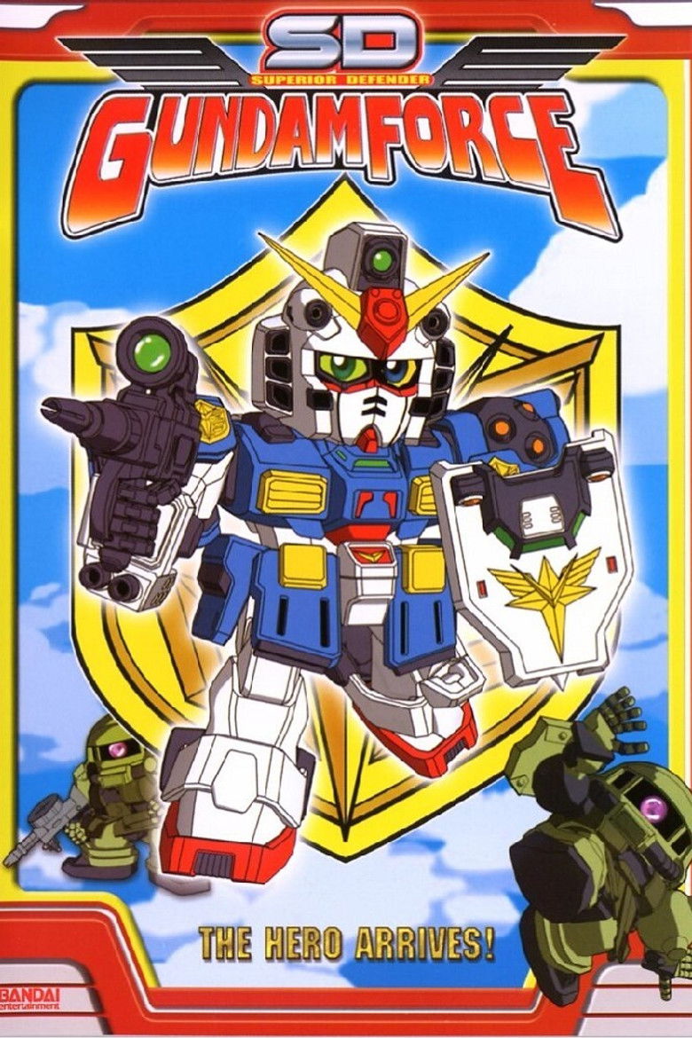 SD Gundam Force poster background