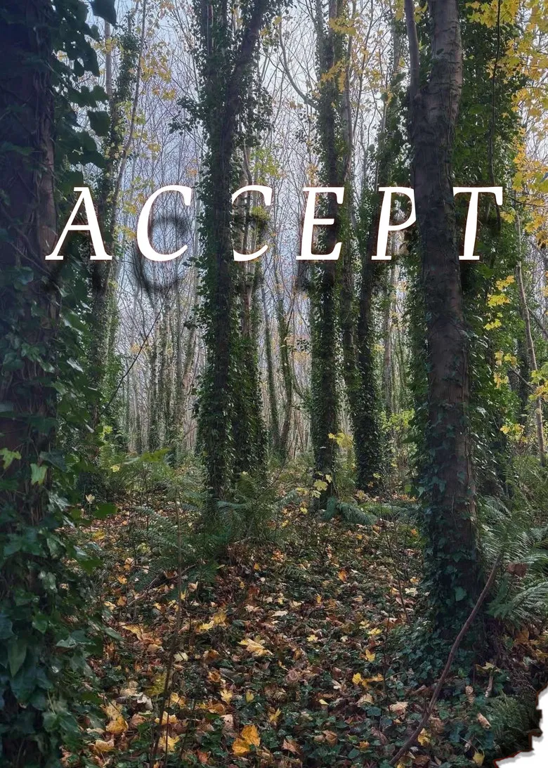 Accept poster background
