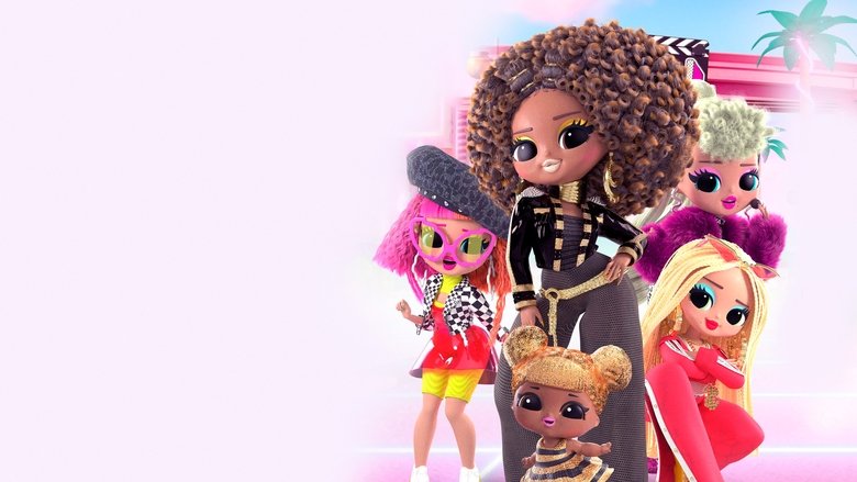 The dolls huddle around a glowing script, their outfits a riot of colors and textures