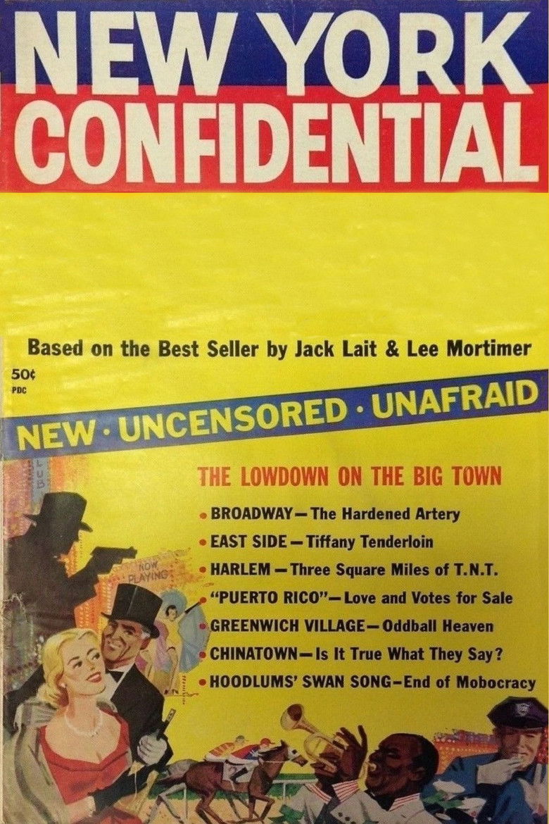 New York Confidential poster background