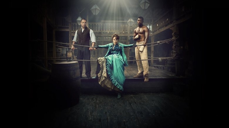 A tense moment in the underground boxing ring