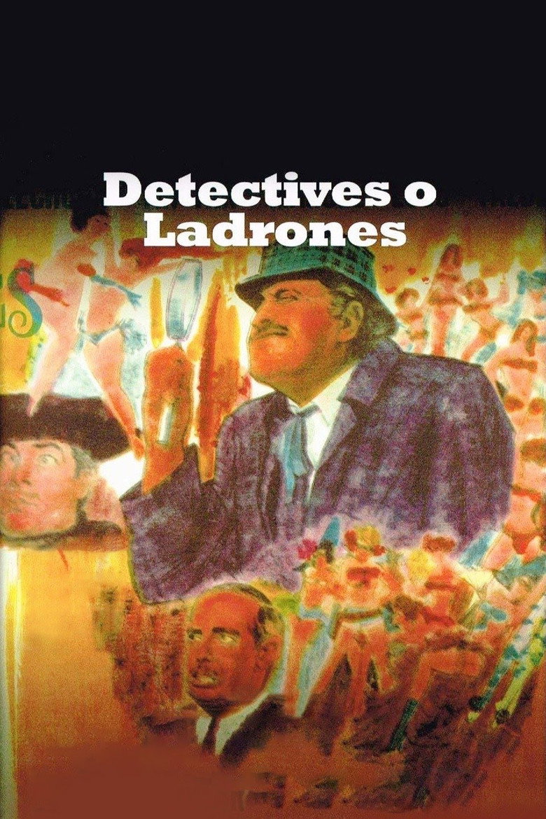 Detectives o ladrones..? poster background