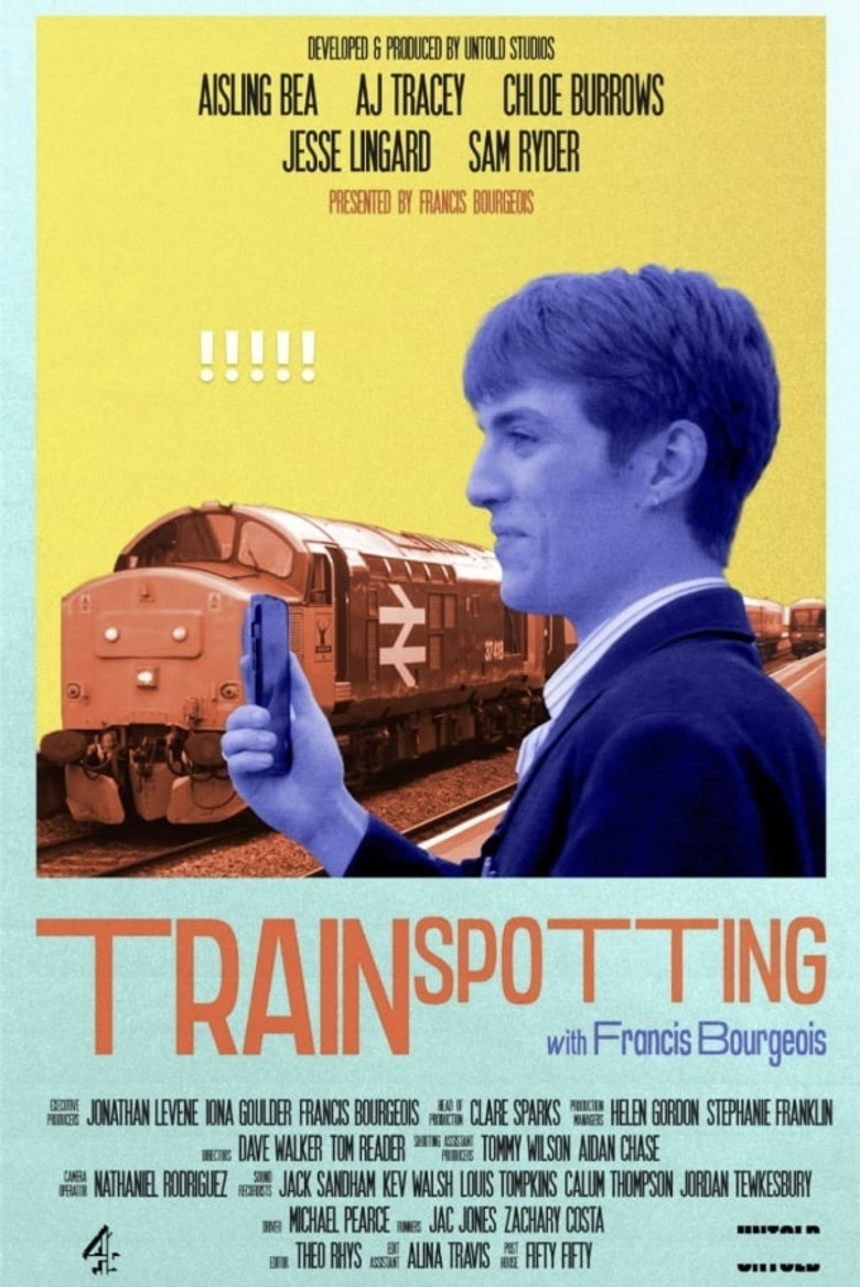 Trainspotting with Francis Bourgeois poster background