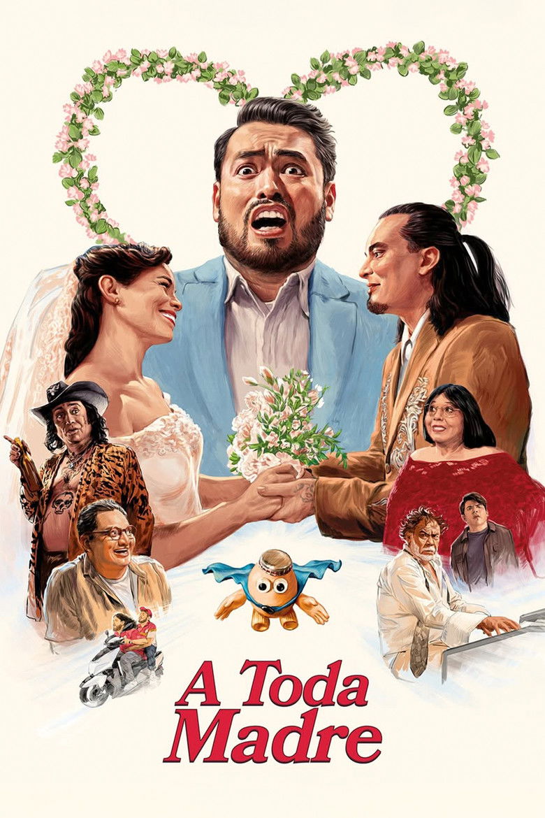 A Toda Madre poster background