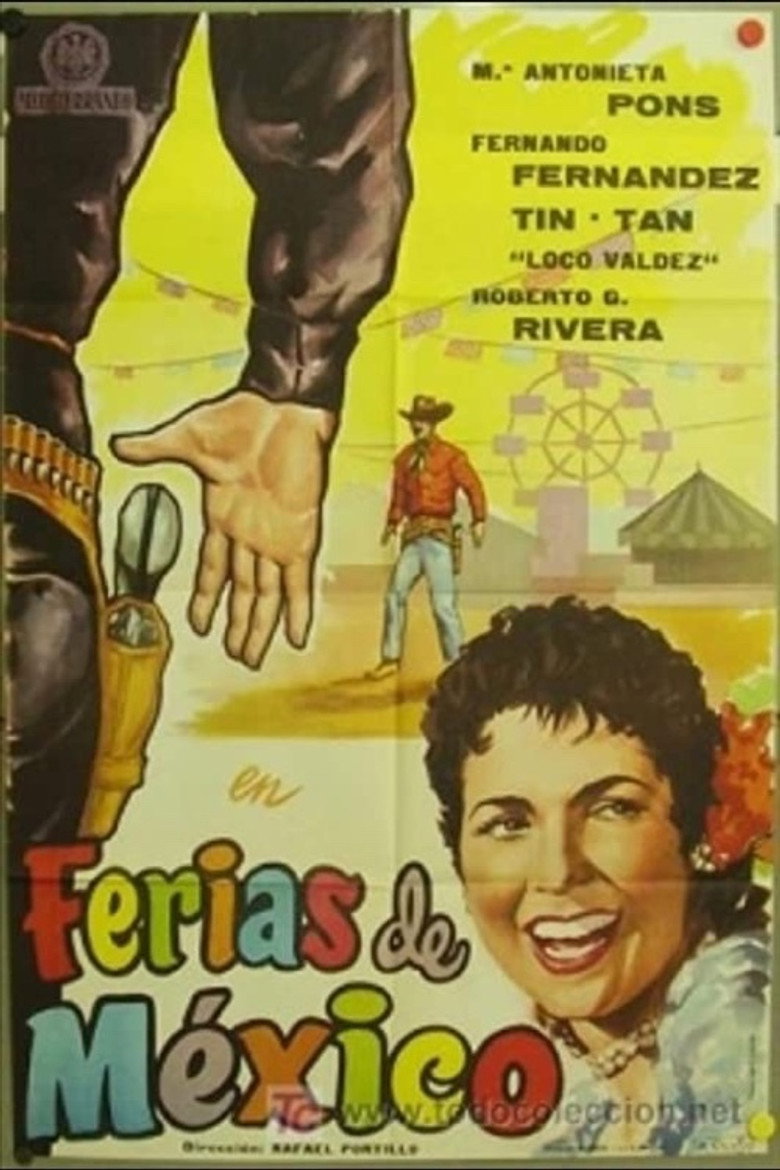 Ferias de México poster background