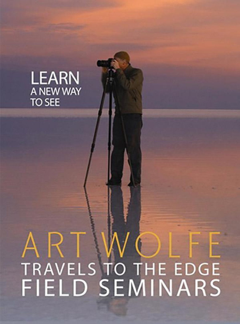 Travels to the Edge with Art Wolfe poster background