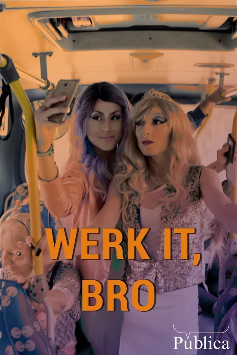 Werk it, Bro poster background