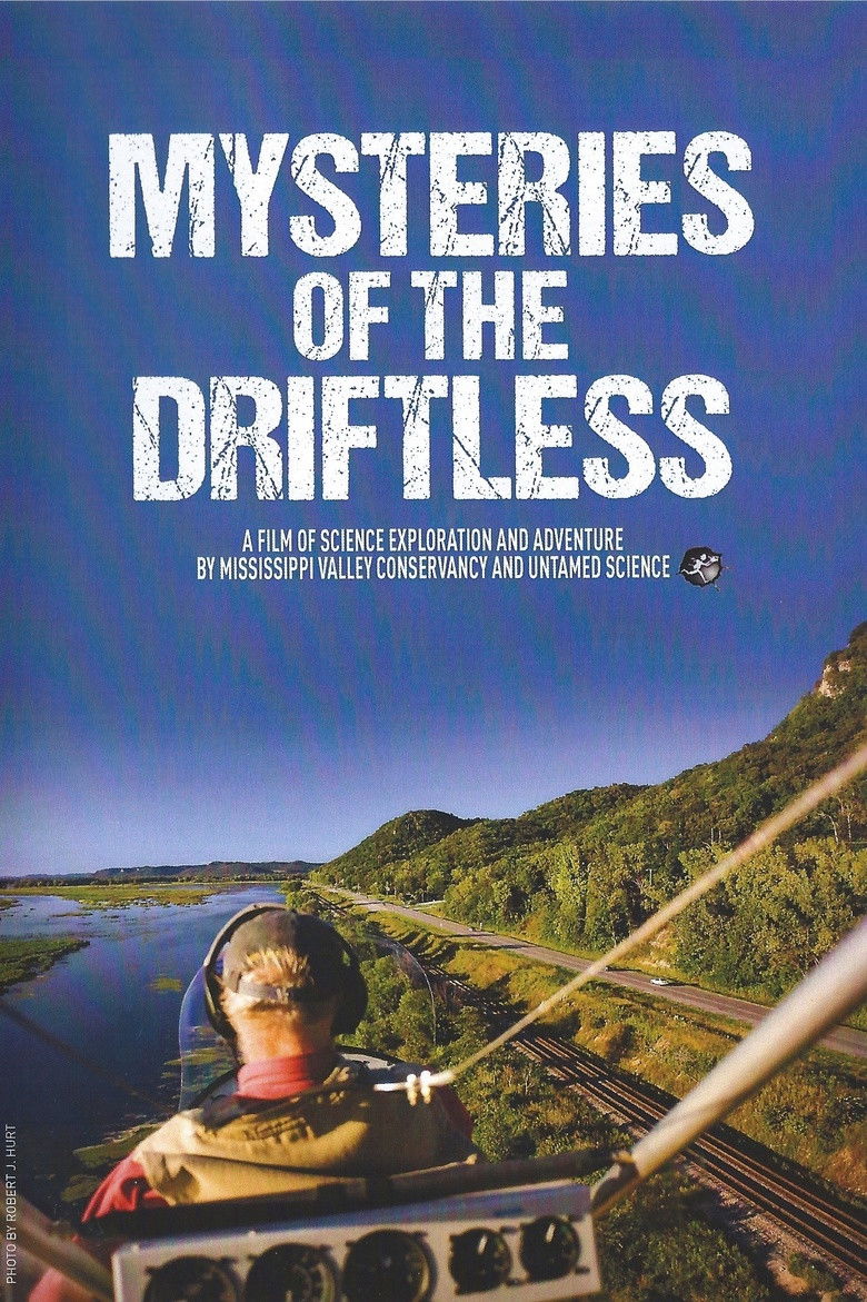 Mysteries of the Driftless poster background