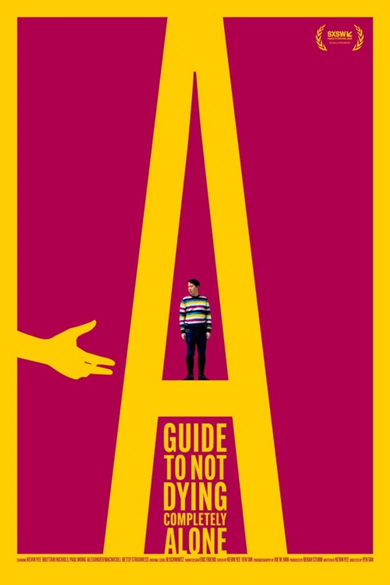 A Guide to Not Dying Completely Alone poster background