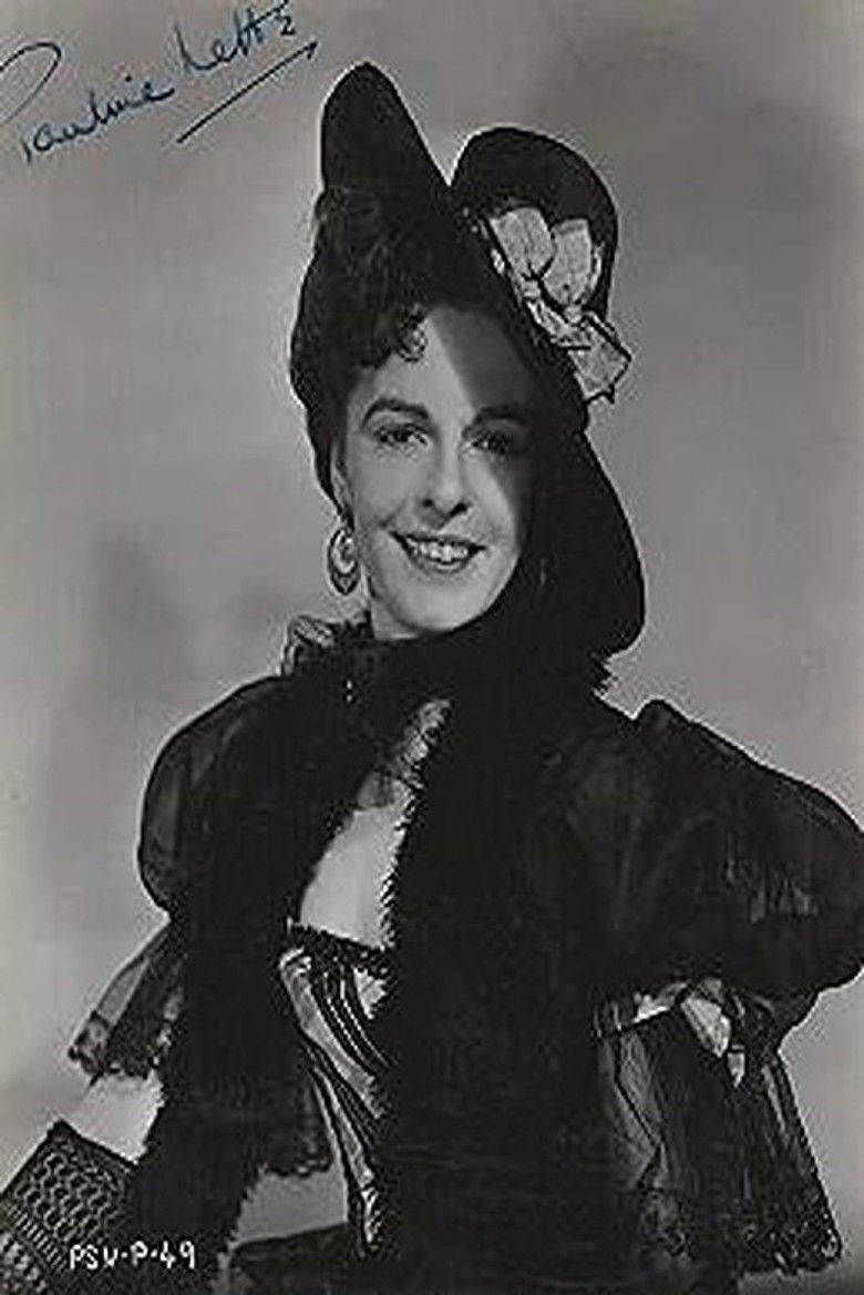 The Young Lady from London poster background